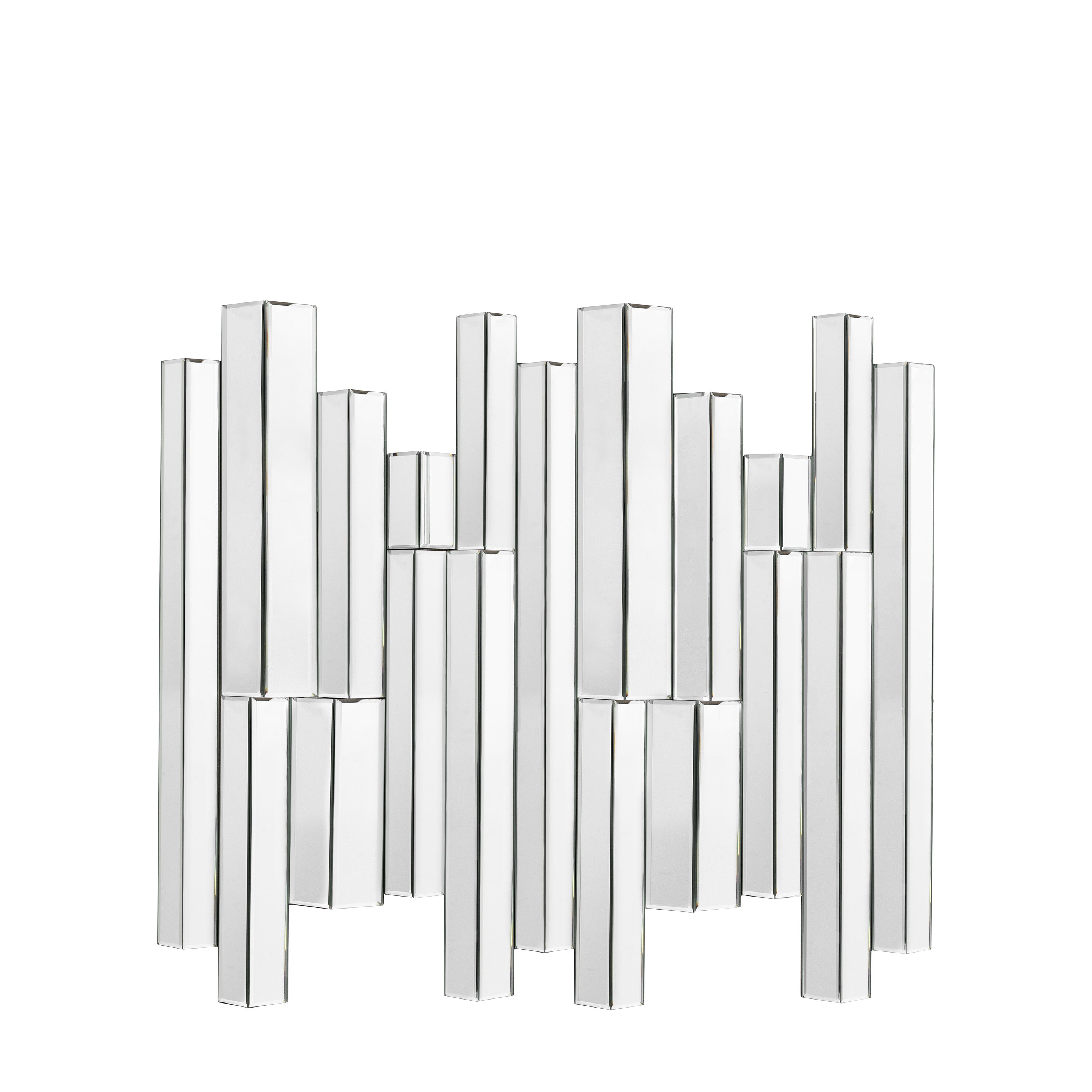 Dario Art Deco Bevelled Panels Wall Mirror